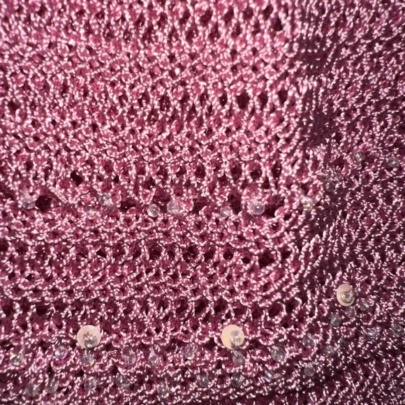Pink mesh sweater, women’s Chadwick - Picture 5 of 9